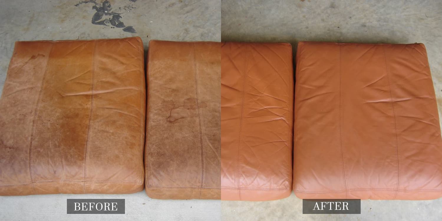 Leather Seat Restored