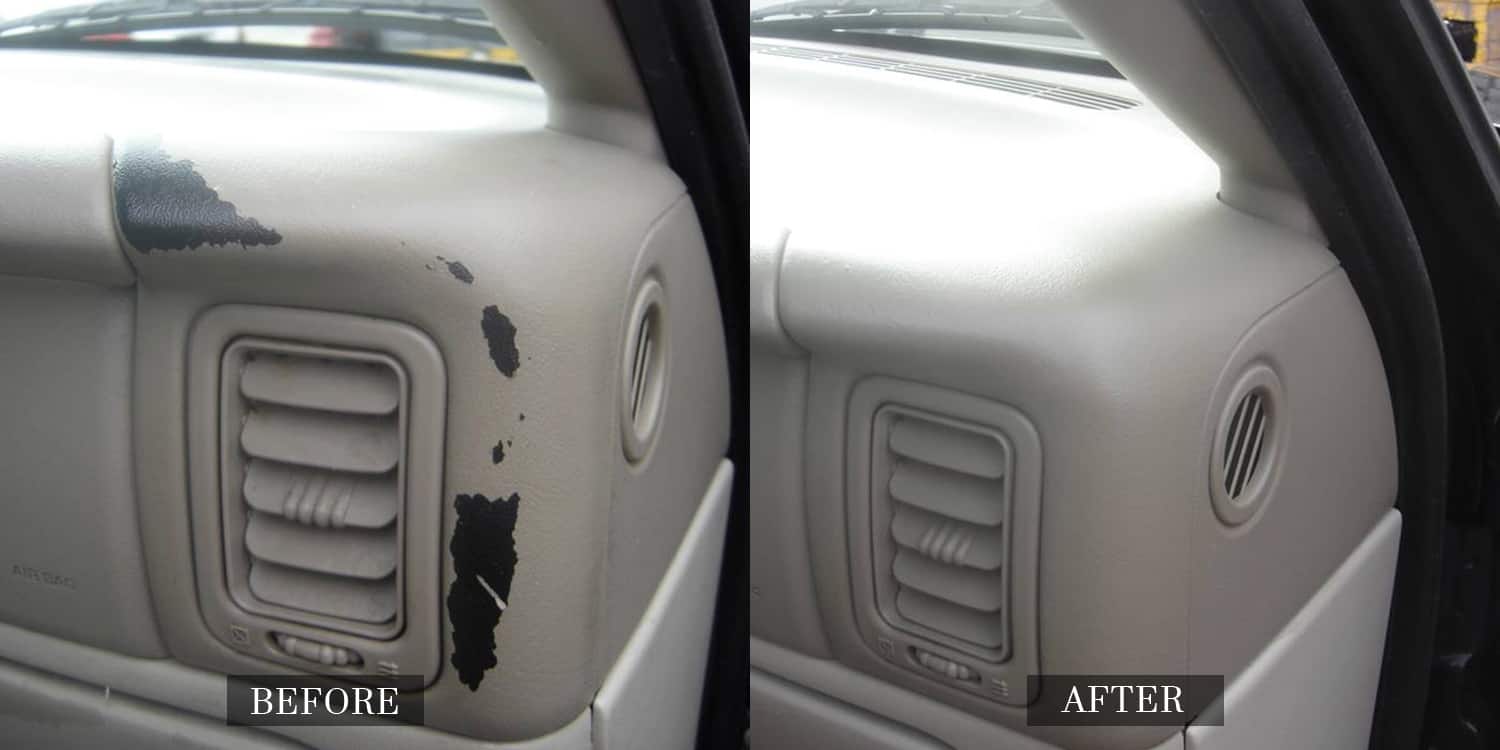 Leather and Vinyl Finishes In Cars Repaired