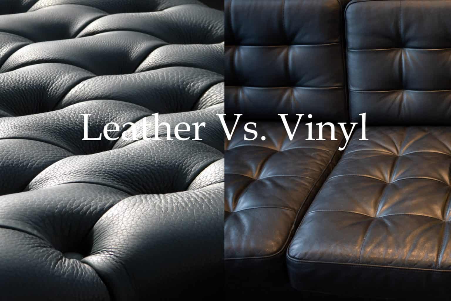 Leather vs. Vinyl Leather Medic