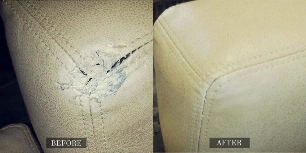 What To Do Re Old Torn Or, Can A Ripped Leather Sofa Be Repaired