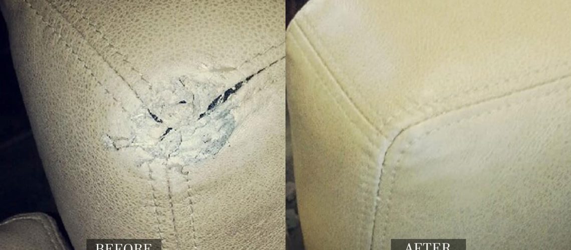 What To Do Re Old Torn Or, Portland Leather Furniture Repair